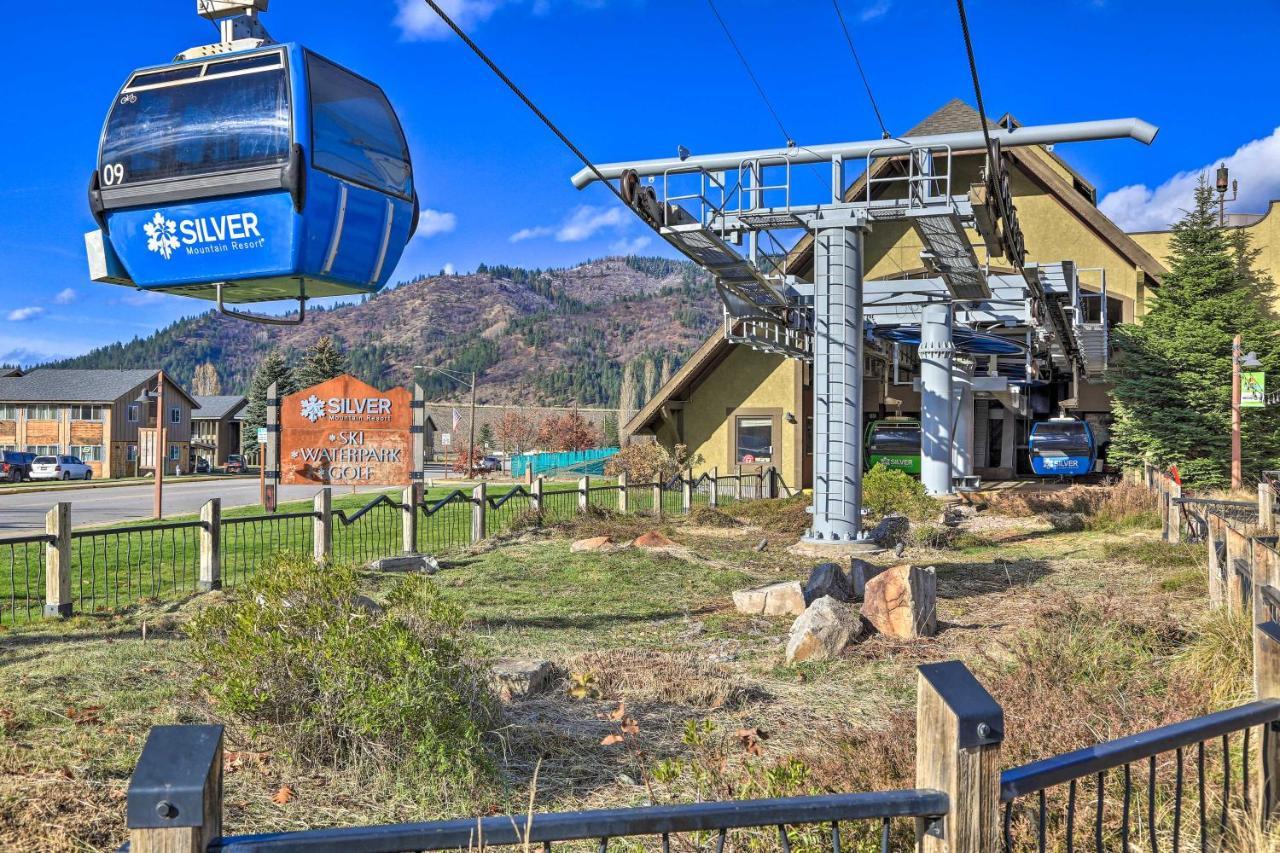 Pet-Friendly Silver Mountain Studio Mountain View Kellogg Exterior photo